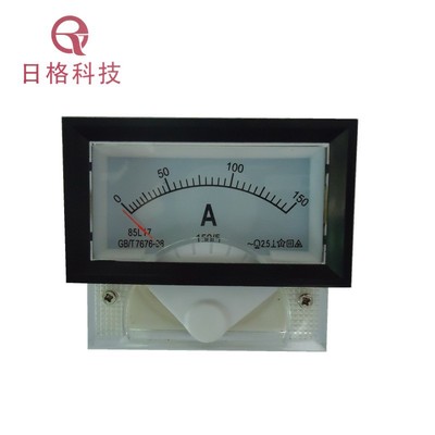 供應85L17-150/5A指針式電流表 交流電流測量儀表