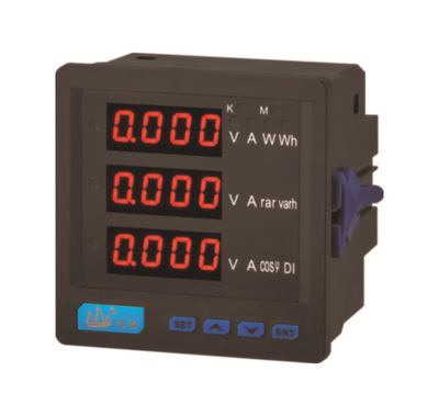 廠家供應(yīng)數(shù)字儀表智能HL-XX-7系列數(shù)碼LED顯示三相多功能表