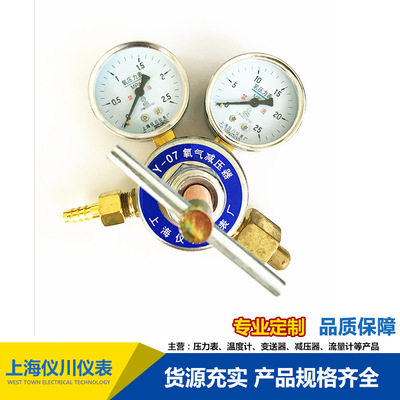 氧氣減壓閥 氧氣減壓表 YQY-07A 上海儀川儀表 廠家直銷