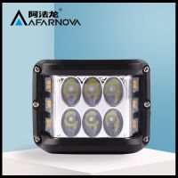 現(xiàn)貨跨境專供汽車led工作燈三面發(fā)光越野車改裝閃燈前照燈LED車燈