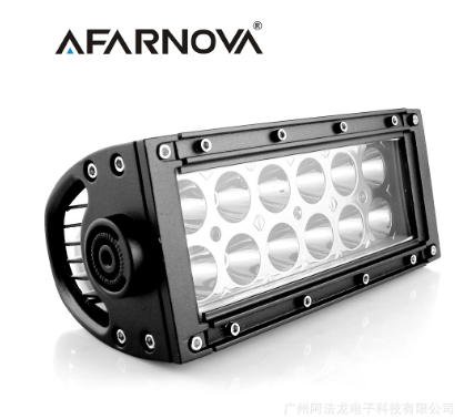 新款led汽車越野車大卡車加裝照明燈B款36W 雙色燈黃白聚光汽配