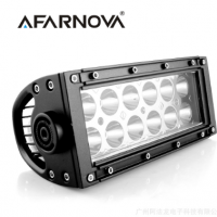 新款led汽車越野車大卡車加裝照明燈B款36W 雙色燈黃白聚光汽配