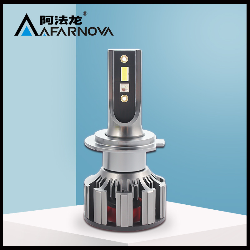 汽車led大燈RGB七彩無線藍(lán)牙大前照燈手機(jī)APP聲控霧燈 當(dāng)天發(fā)貨