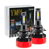 新品跨境專供通用汽車led大燈 YM01 ebay h4 大功率led車燈 9005