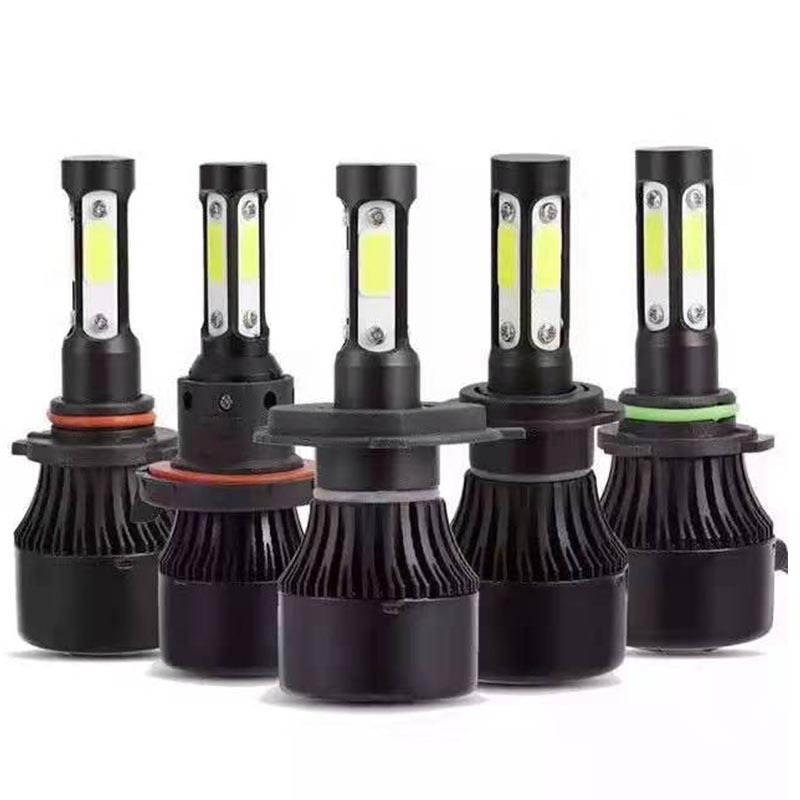 跨境專供 汽車led大燈 S2四面燈 亞馬遜ebay熱賣款H4 H7高亮車燈