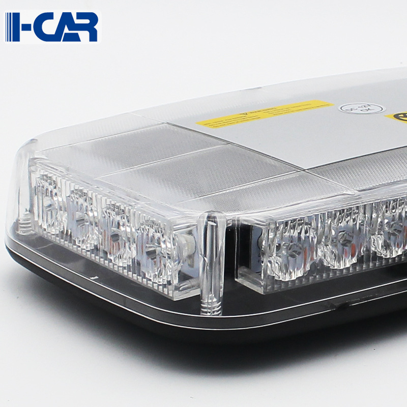24LED汽車爆閃燈貨車磁性吸頂警示燈危險信號警告大功率車用標(biāo)燈