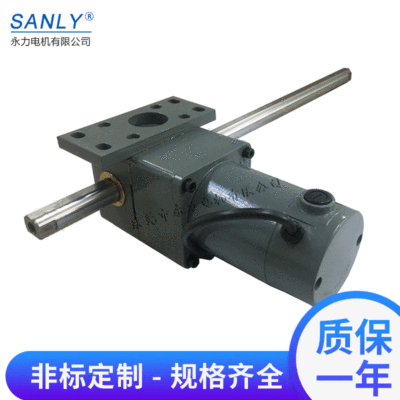 直線式齒輪減速電機 DM07有刷直流排桿電機 齒輪減速直流推桿電機