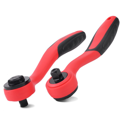 3/8 一體包膠 快速脫落套筒扳手中飛 72齒包膠扳手