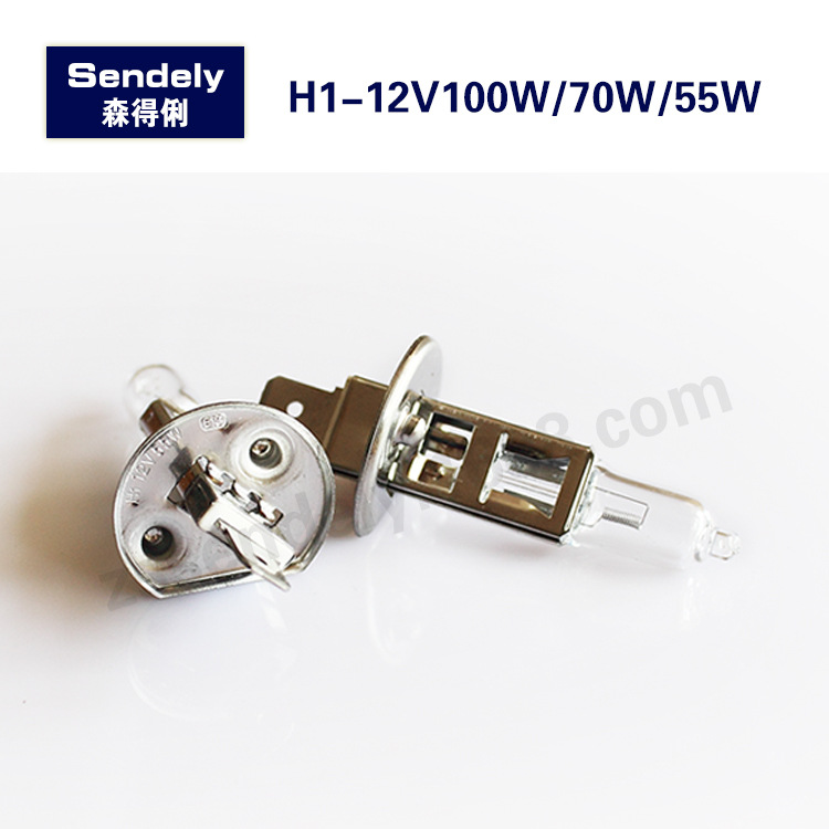 H1-12V 55/70/100W汽車氙氣燈泡鹵素?zé)襞莞叽┩冈隽列桶坠獍着? title=