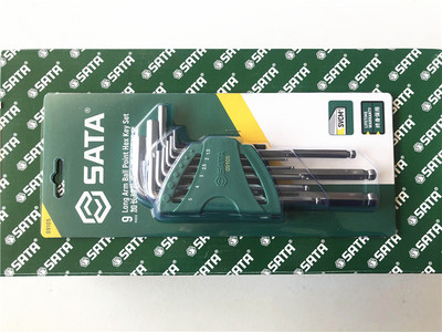 世達(dá)SATA內(nèi)六角扳手套裝加長(zhǎng)內(nèi)六角螺絲刀單個(gè)內(nèi)六方組合套09105A