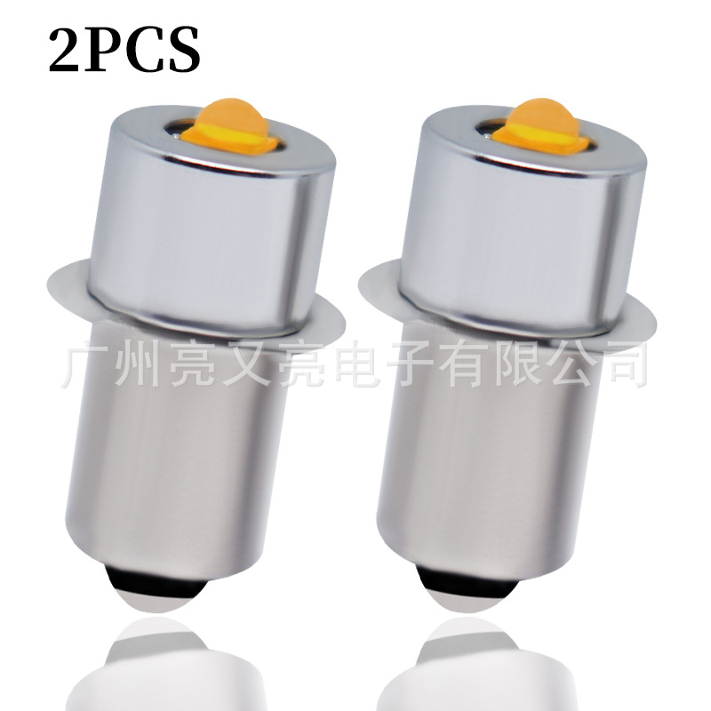 AC/DC LED小燈泡 P13.5S 3W超高亮燈珠3V 4.5V 6-24V 手電筒燈泡