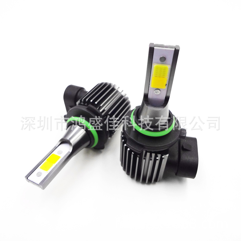 鴻盛佳 內(nèi)置IC驅(qū)動(dòng)12V-14V 雙色白+黃 霧燈led H8/H11 9005/9006
