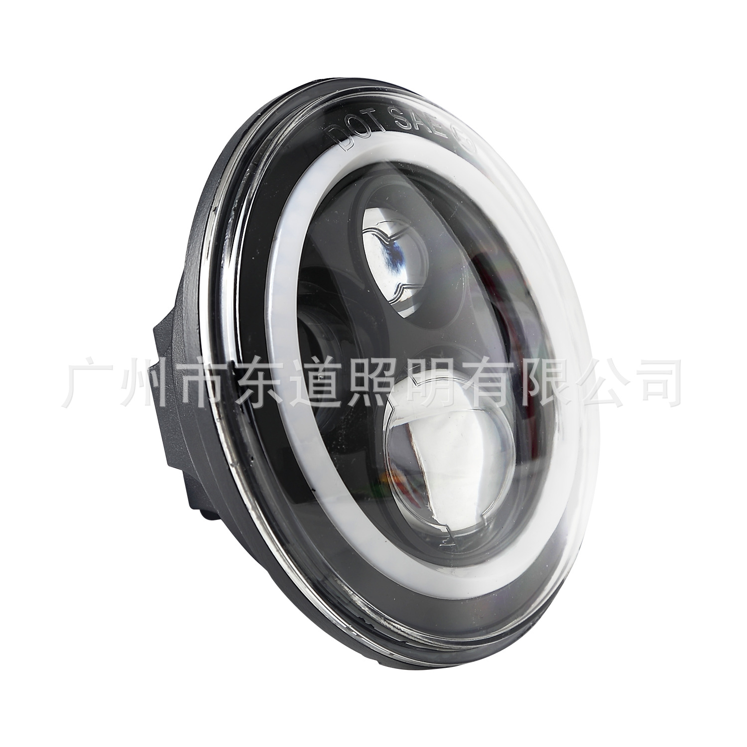 電商爆款 7寸牧馬人大燈龍版大燈 哈雷摩托改裝燈