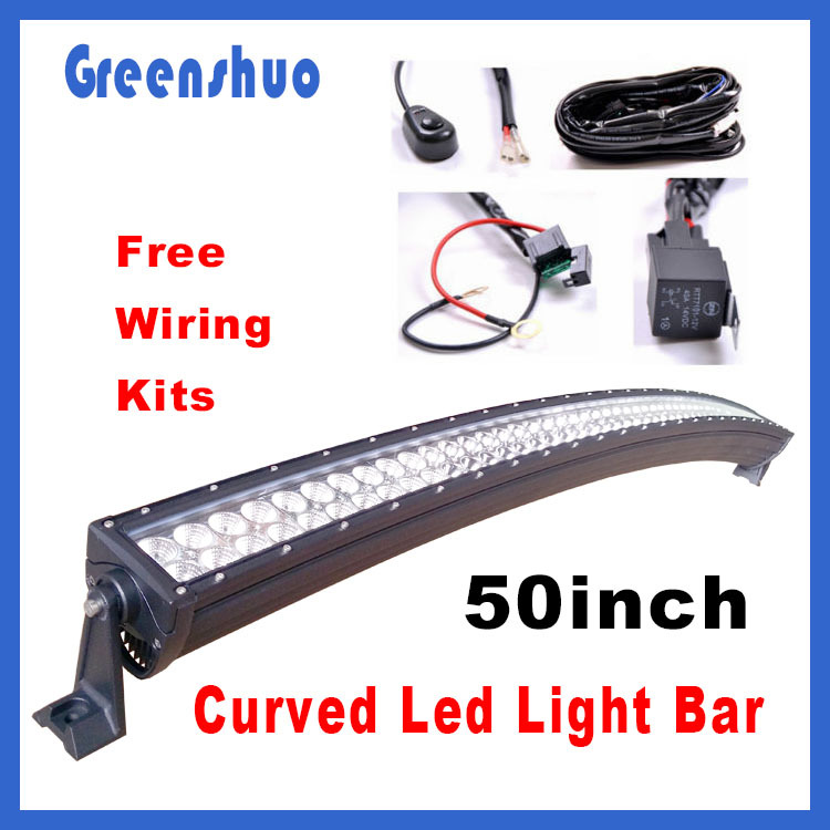 廠家直銷LED長條弧形燈 猛禽 牧馬人改裝越野LED長條燈配線組