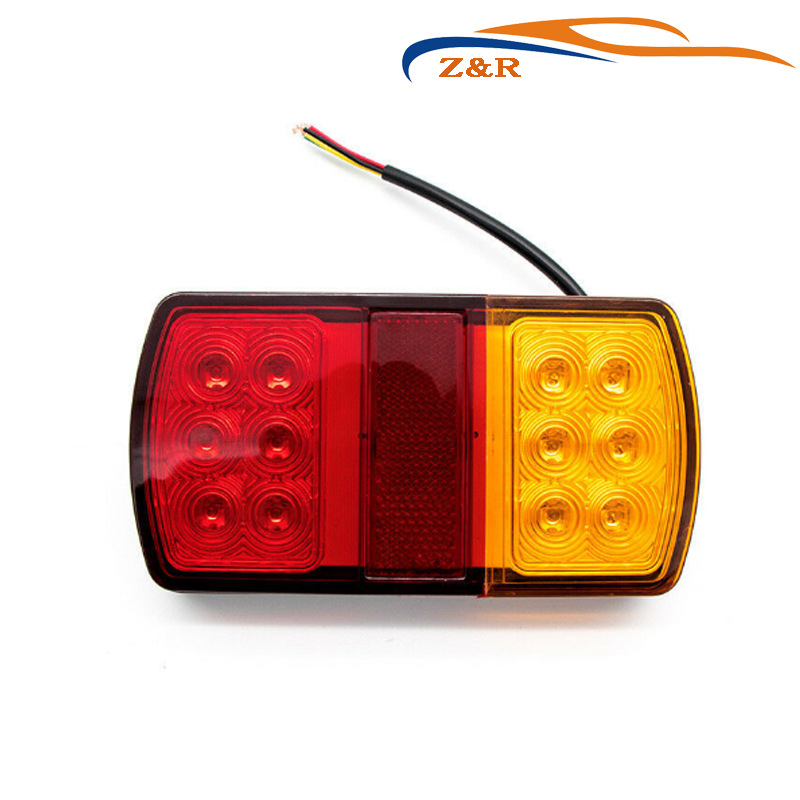 廠家直銷12LED拖車尾燈卡車尾燈貨車尾燈，eBay，亞馬遜熱銷