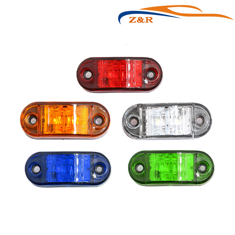 廠家直銷2LED食人魚卡車邊燈10-30V貨車邊燈，eBay、亞馬遜熱銷款