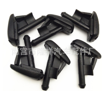 廠家大量批發(fā)61601384859雨刷器噴水嘴直通三通T型Y型水管接頭