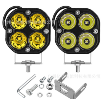 跨境專供 汽車LED工作燈 40W射燈 越野車改裝摩托車燈工程 輔助燈