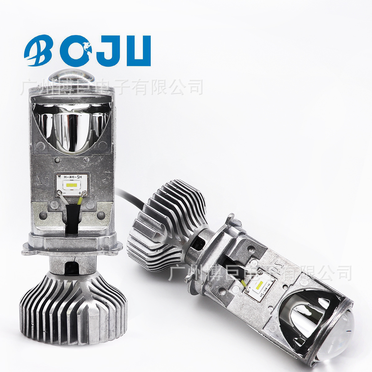 廠家直供跨境高聚光高亮B10 汽車led大燈改裝燈高功率 迷你透鏡H4