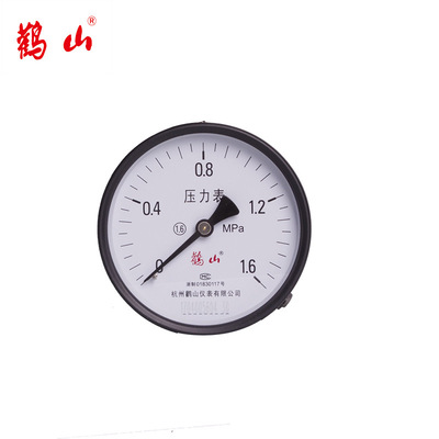 月銷上萬臺(tái)Y100Z 儲(chǔ)氣罐壓力表 水壓表 正壓表 鸛山批發(fā)