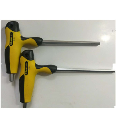 史丹利Stanley 公制T形手柄側面起子桿平頭內六角扳手