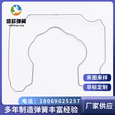 廠家供應異形彈簧 不銹鋼汽車誘導絲彈簧 線成型異形彈簧加工定制