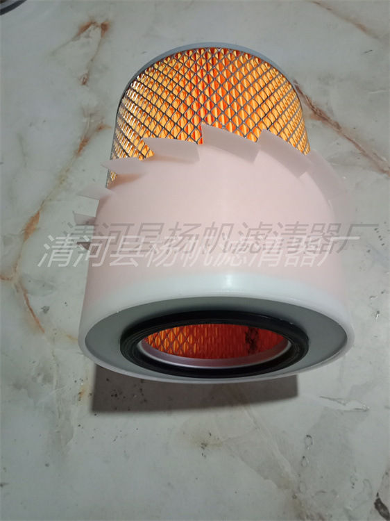 適用于三菱帕杰羅MD620563 MR239466圓型空氣濾芯鐵蓋濾清器 空氣