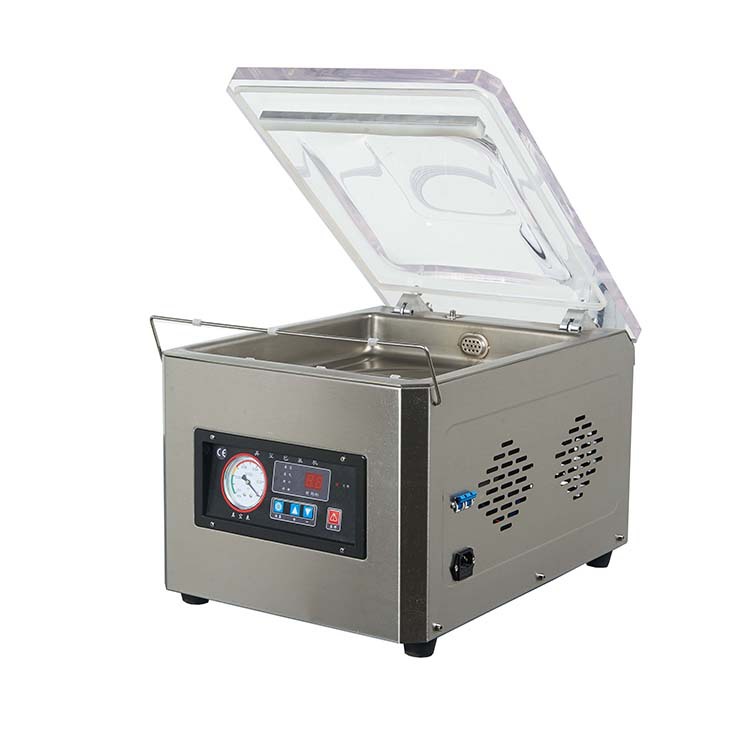 全自動(dòng)食品保鮮真空包裝機(jī) 家用干濕兩用立式封口包裝機(jī) 加工定制