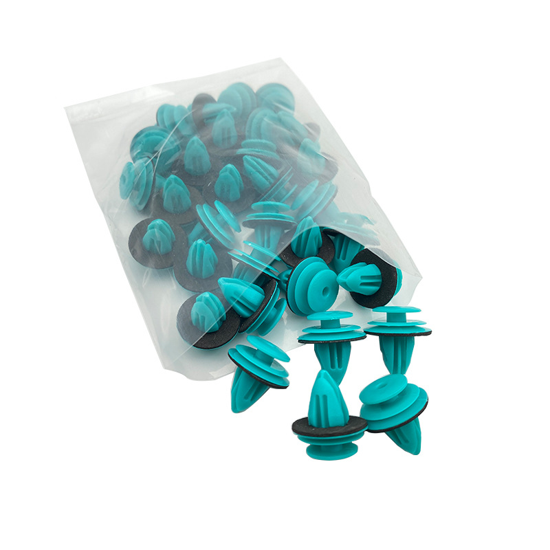 D19通用型汽車實心門板卡扣車內(nèi)飾板門里板卡扣汽車配件塑料卡子