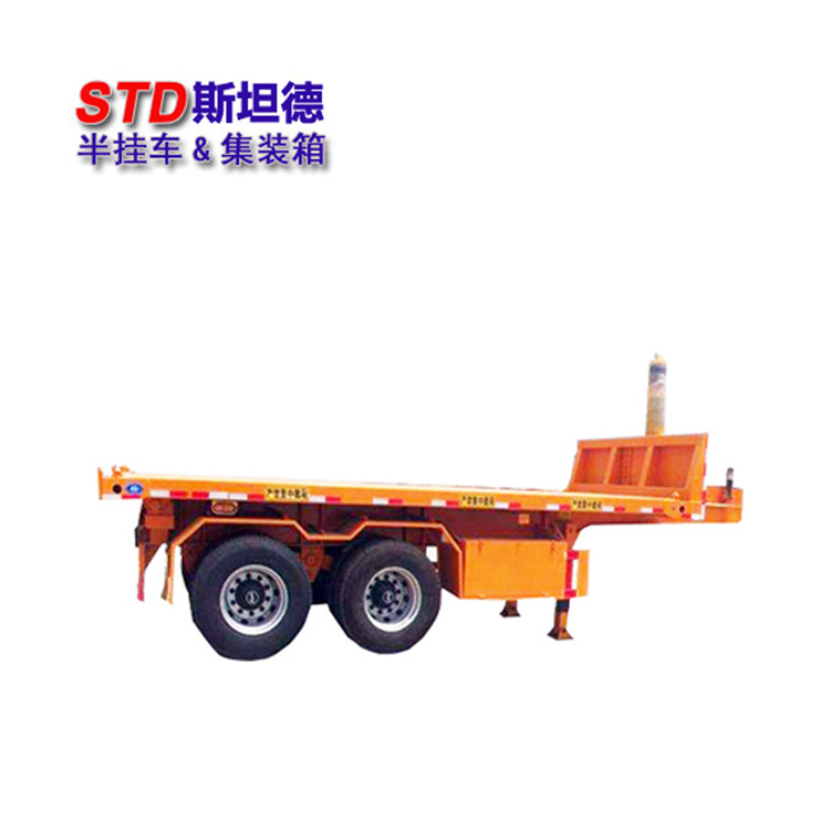 自卸式平板半掛車 2