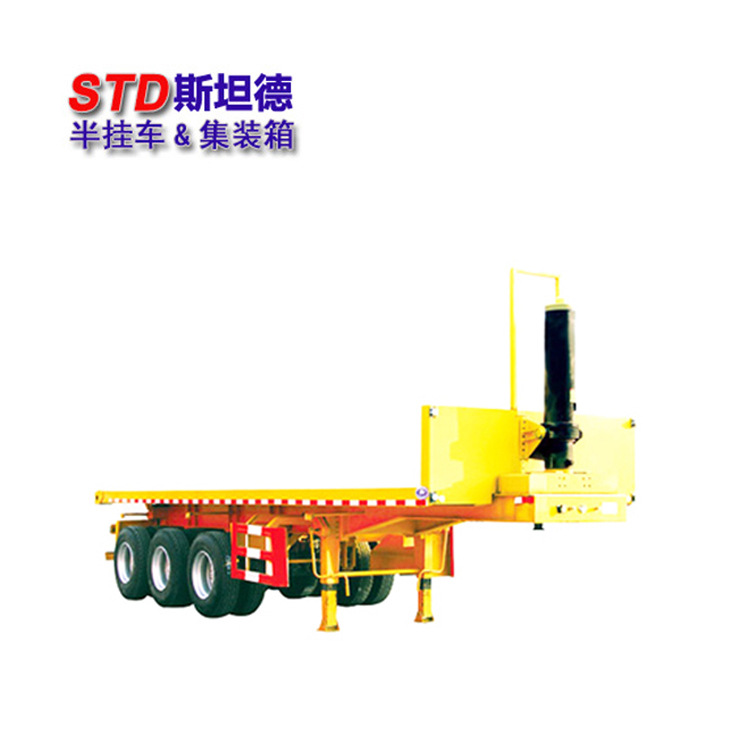 自卸式平板半掛車 3