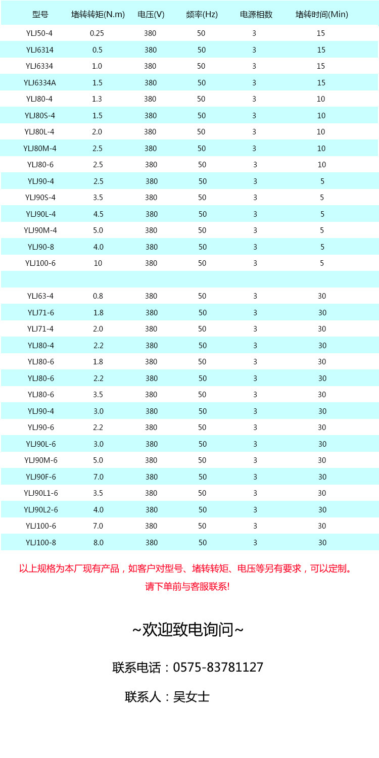 型號規(guī)格圖