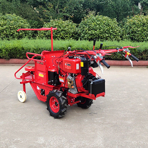 秸稈還田玉米收割機 自走微耕機款玉米收獲秸稈粉碎一體機