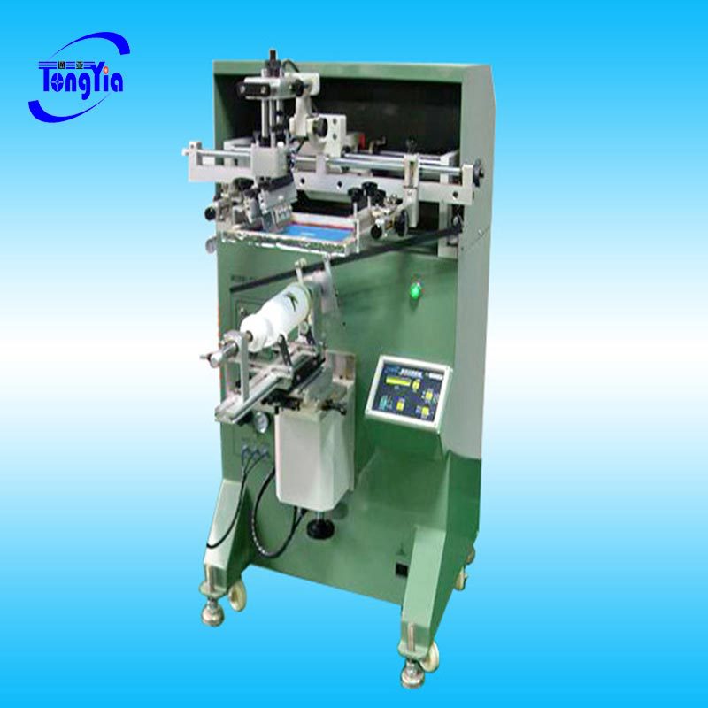 工廠(chǎng)直銷(xiāo)圓面絲印機(jī) 半自動(dòng)絲印機(jī) 平面曲面印刷機(jī)全新定制