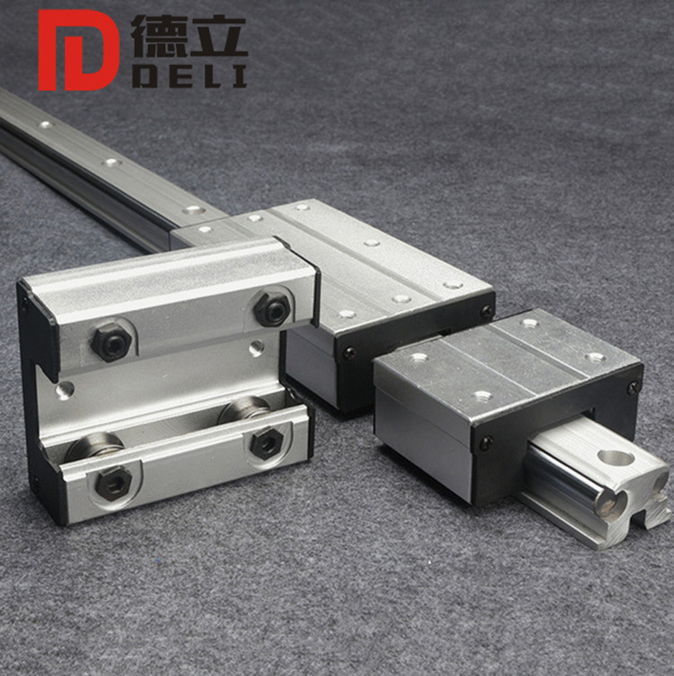鋁合金導(dǎo)軌雙軸心外置直線導(dǎo)軌LGD6-8-12-16高速滑軌雙軸心導(dǎo)軌