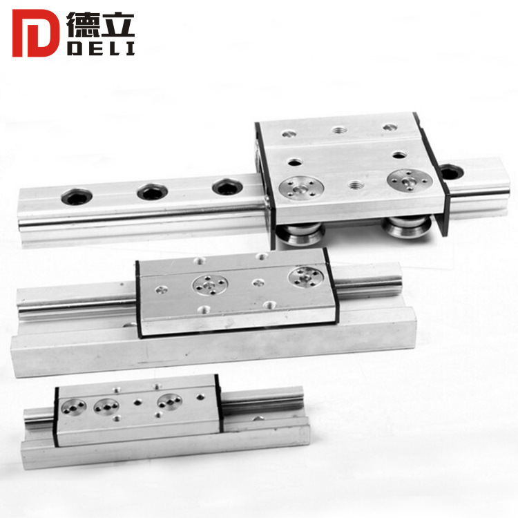 SGR10雙軸心直線導(dǎo)軌鋁合金導(dǎo)軌直線滑塊滾輪滑塊滾輪滑軌SGR20