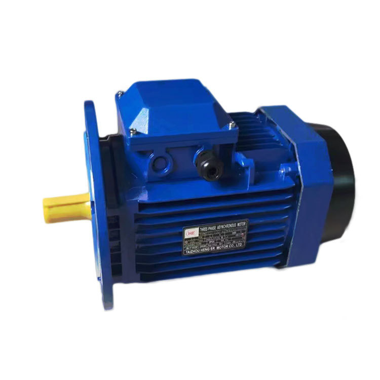 B14小法蘭方形鋁殼電動機4/5.5/7.5KW馬達2級高轉(zhuǎn)速三項異步電機