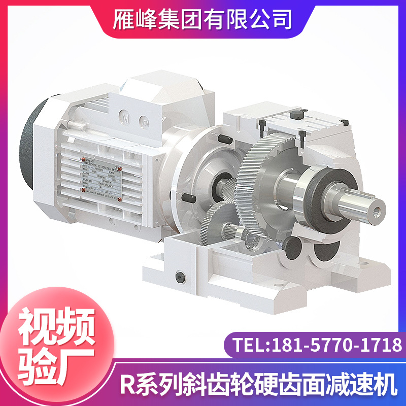 齒輪減速機(jī)廠家供應(yīng)R系列R87型減速機(jī) 微型斜齒輪變速減速機(jī)