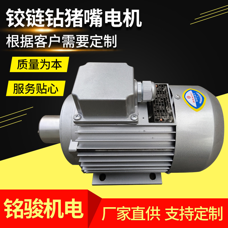 廠家直供 木工鉸鏈鉆、鉸鏈機電機、豬嘴鋁殼電機