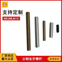 公制全牙m(xù)6m8m10牙條全絲桿螺絲 無頭全細(xì)牙 雙頭機(jī)絲牙 全牙螺桿