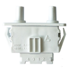 廠家生產(chǎn)上菱雙按鈕冰箱門消毒柜酒柜門保險柜門華菱門雙控開關(guān)