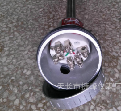 廠家直銷雙支耐磨熱電阻 鎢鈷合金耐磨熱電阻