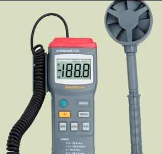 華誼MASTECH 數(shù)字風(fēng)速儀 三檔風(fēng)量 單位背光 MS6250 環(huán)境測量