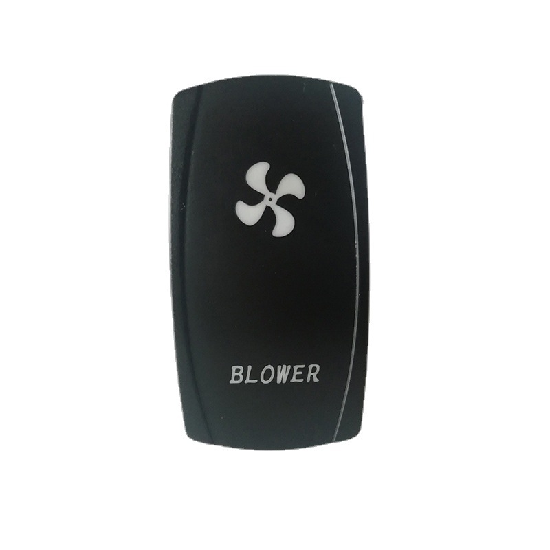 24V汽車船型開關(guān)改裝上下箭頭游艇三檔自鎖RND白光前進后退