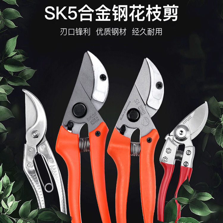 開拓 臺(tái)灣制造樹枝剪修枝剪整枝剪果樹剪花枝剪 園林剪刀 110050