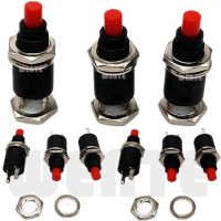 PBS-111小型按鈕開關(guān) 6MM7MM按鈕/復位點動無鎖/按斷常開