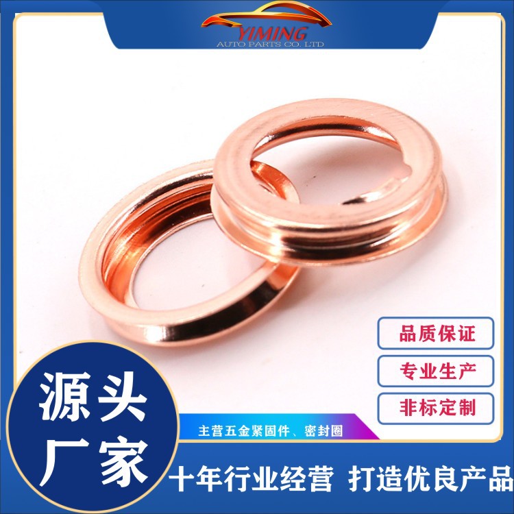 適用逍客奇駿新天籟新陽光日產(chǎn)汽車油底殼墊圈11026-01M02