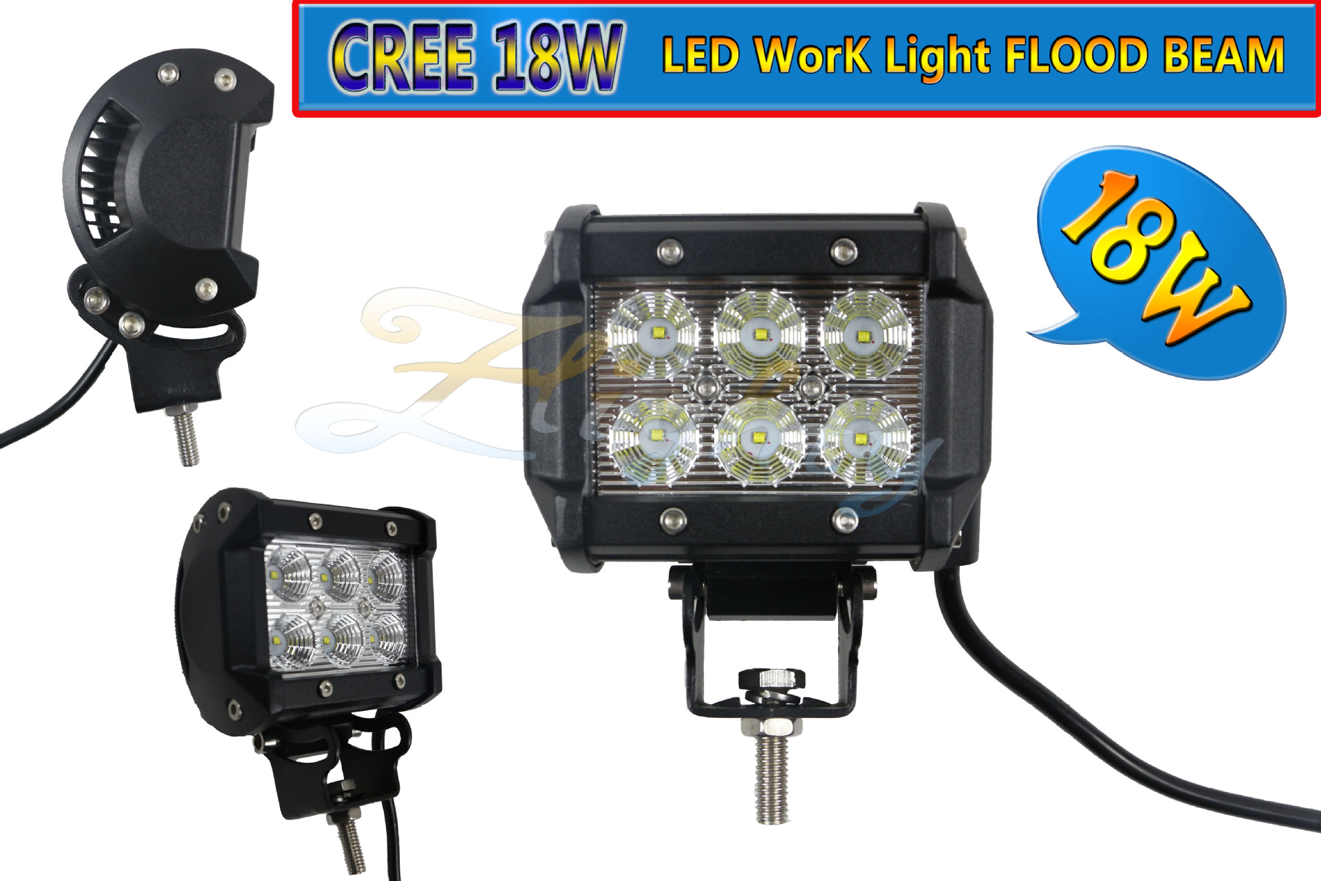 18W汽車LED工作燈農(nóng)機(jī)配件輔助燈農(nóng)用機(jī)拖拉機(jī)燈具