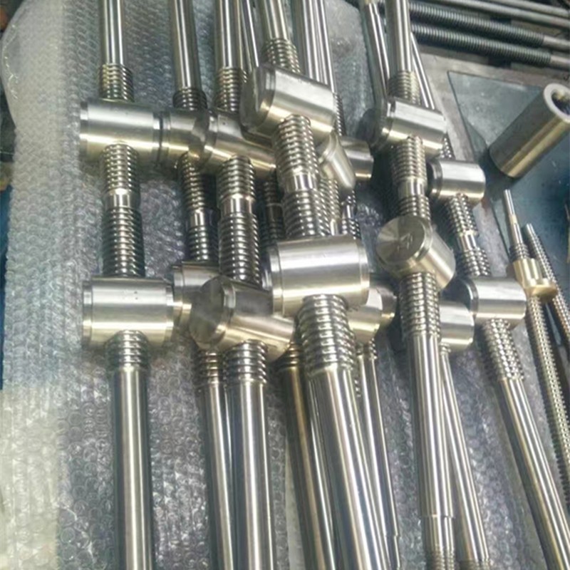 廠家批發(fā)機(jī)床絲桿梯形矩形絲杠高強(qiáng)度絲桿規(guī)格齊全【量大包郵】