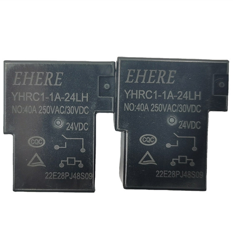 EHERE繼電器YHRC1-1A-24L一組常開30A四腳汽車?yán)^電器24V